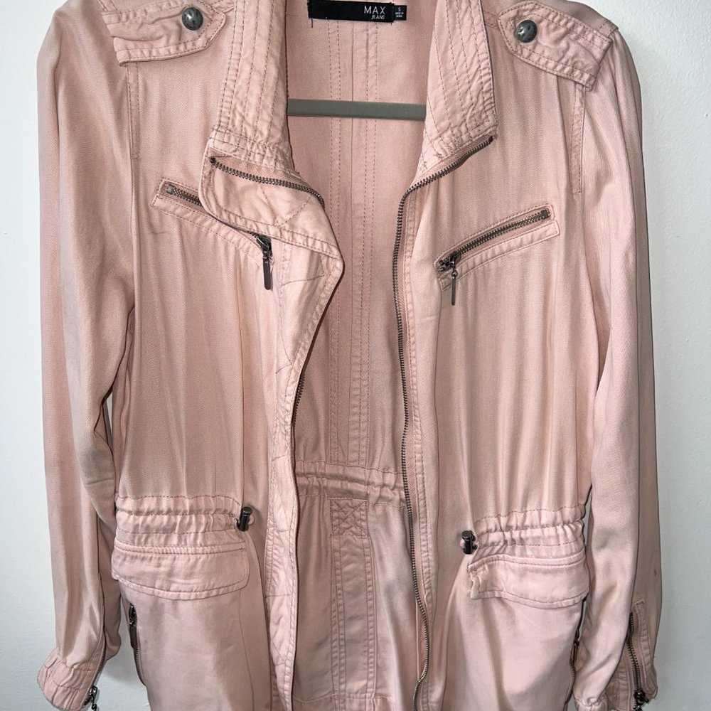 Nordstrom Blush Pink Denim Jacket